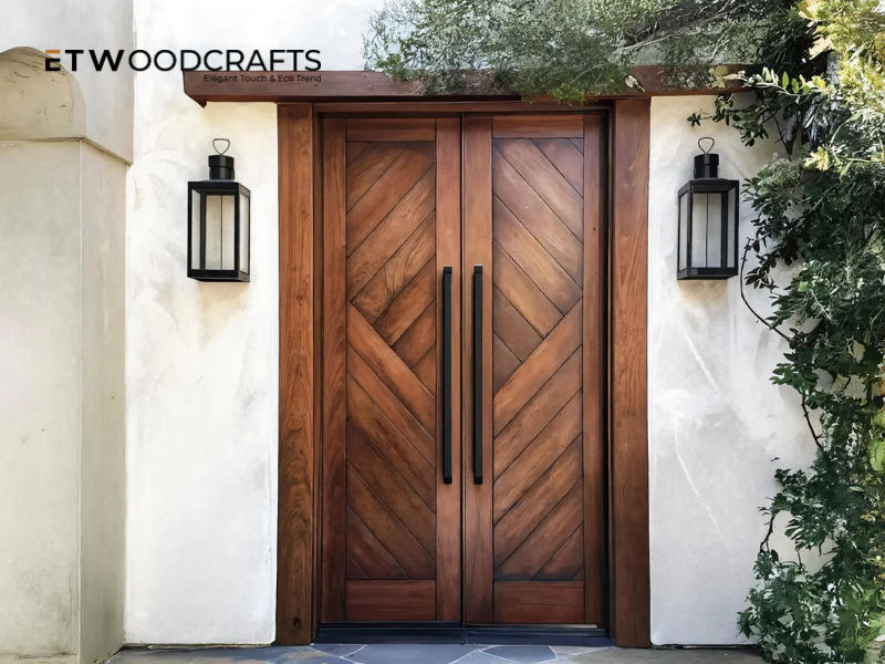 Modern Double Front Doors - Elevating Your Home’s First Impression