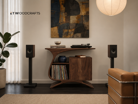 farmhouse-record-player-stand