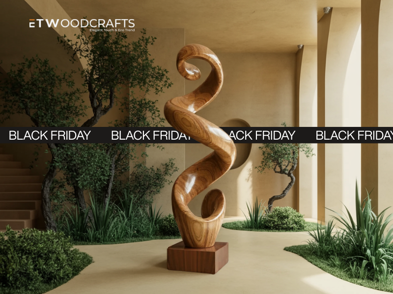 Abstract Sculpture for Black Friday 2025