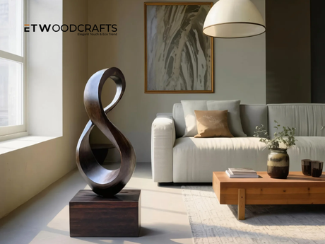 Large Wooden Sculptures For The Home – Statement Art With Natural Warmth