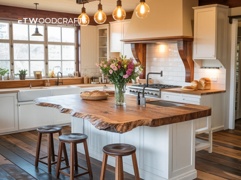 Solid Wood Countertop Craftsmanship - The Art Behind Durable And Timeless Kitchen Surfaces