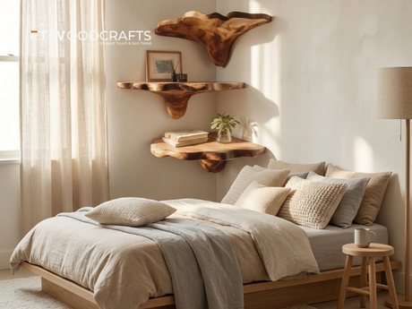 Why Choose A Wood Mushroom Shelf?