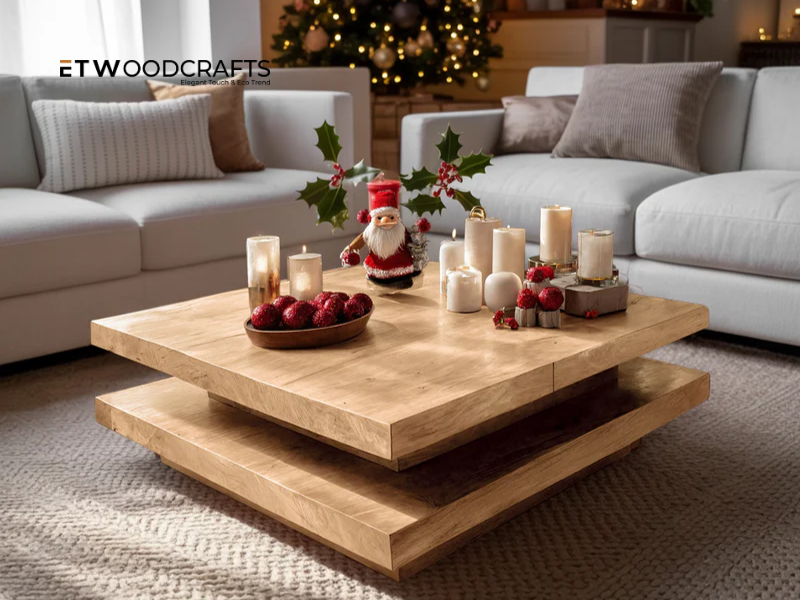 Decorating a Sofa Table for Christmas - Let the Festive Spirit Shine