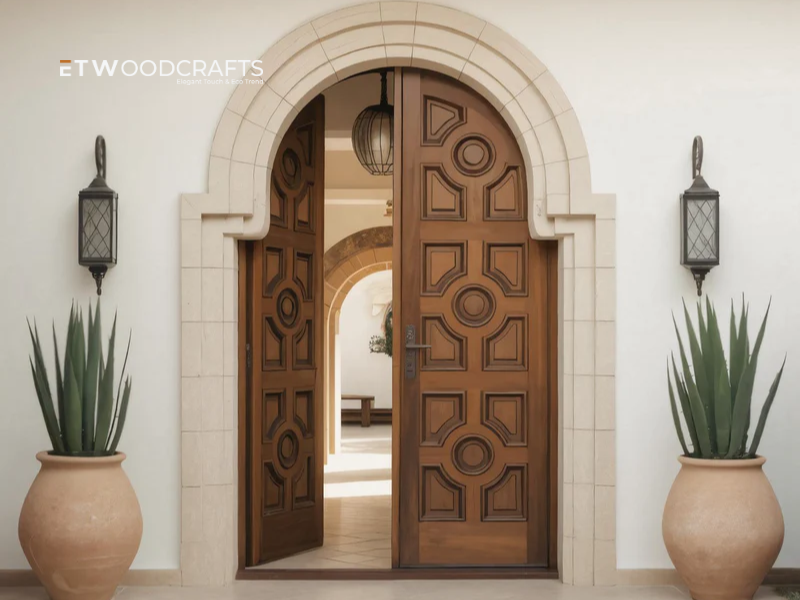 Double Doors To Bedroom - Private Retreat with Timeless Elegance