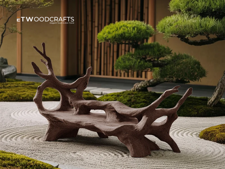 Live Edge Benches with Backs - A Blend of Comfort and Nature