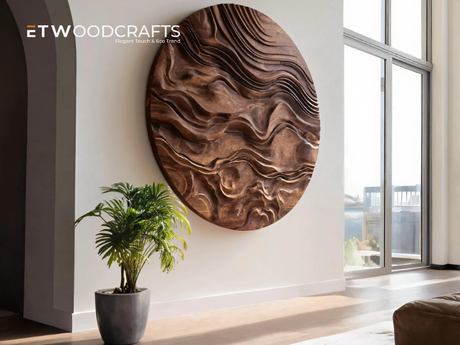 How Do You Hang Wood Art On A Wall Without Nails? 