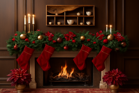 Wall Mounted Shelves for Christmas 2025