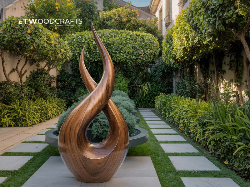 Wooden Sculptures for the Garden - Bringing Nature and Art Together