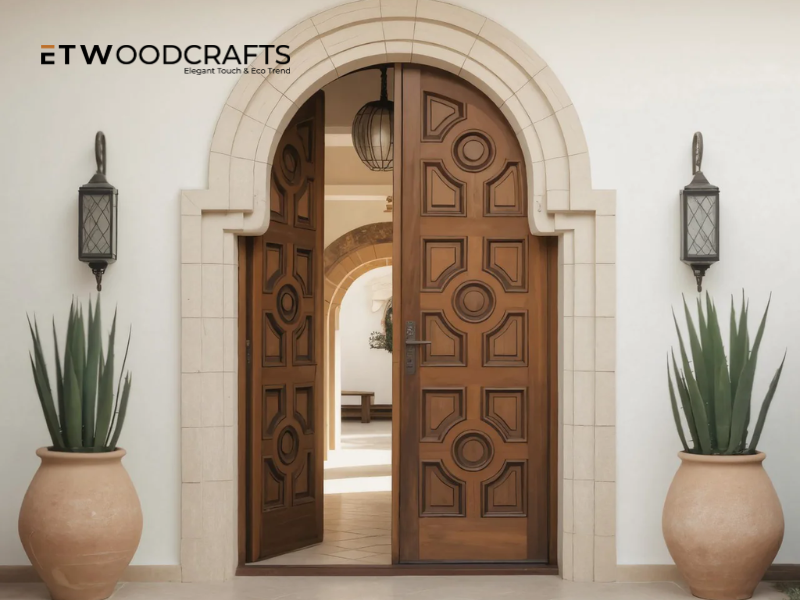 Best Main Door Design For Home - Blending Aesthetics, Security, And Lasting Impressions