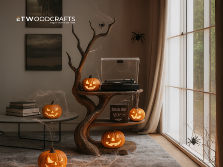 Record Player Stands for Halloween 2025