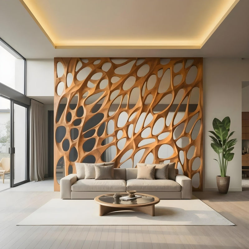 Hanging Wall Separator - Elegant Vertical Solutions For Open Spaces