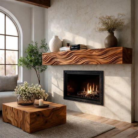 Fireplace Shelves