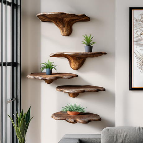 Mushroom Shelves
