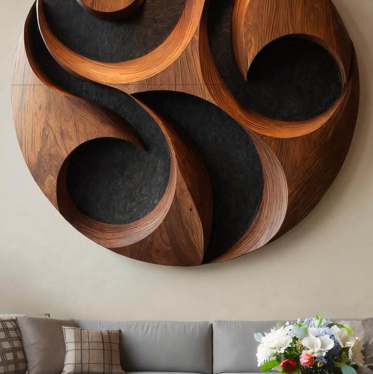 Unique Carved Wall Art For Luxury Living Spaces
