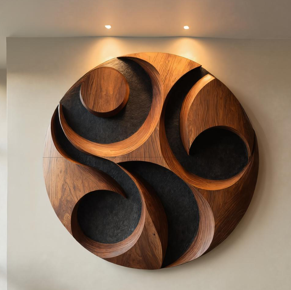 Unique Carved Wall Art For Luxury Living Spaces