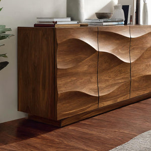 Modern Wave Sideboard For Dining Or Living Room