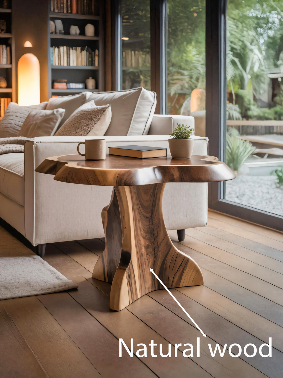 Modern Organic Coffee Table For Living Room Or Lounge