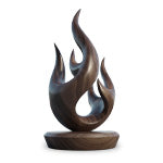 Rustic Abstract Wooden Decor For Entryway Table
