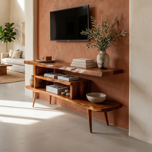 Modern Organic TV Cabinet For Entertainment Space