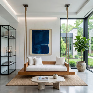 Modern Hanging Ceiling Swing For Living Room Or Studio