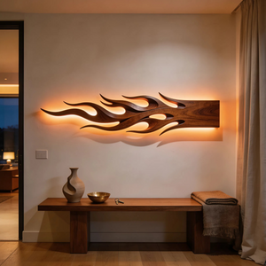 Mid Century Sculptural Wall Decor For Gallery Wall Space