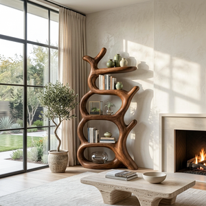 Modern Tree Inspired Bookcase For Contemporary Home