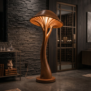 Contemporary Bloom Mushroom Floor Lamp For Living Room