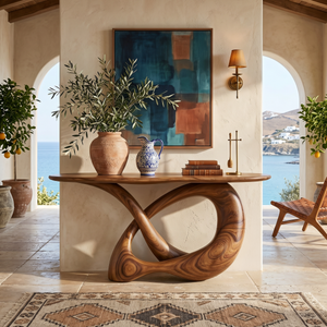 Modern Infinity Console Table Designer Interior