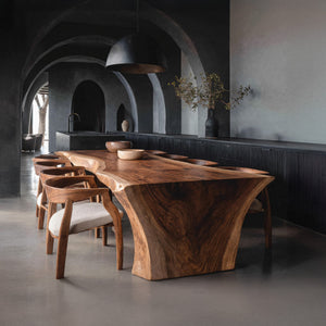 Wabi Sabi Organic Dining Table For Dining Room