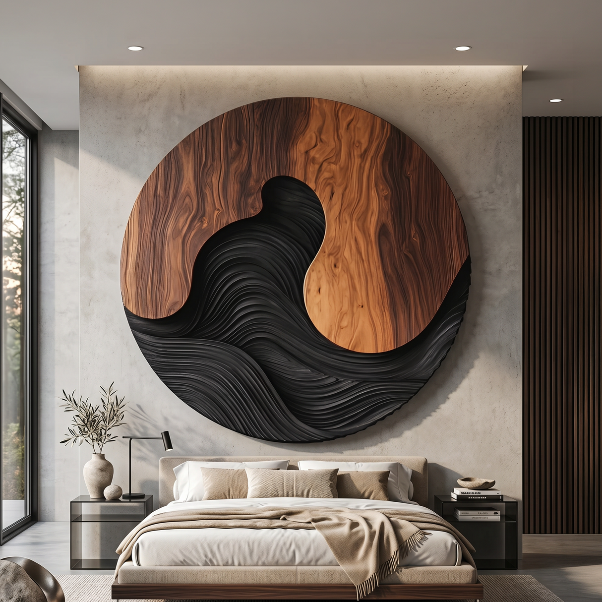 Scandinavian Artistic Wall Art For Open Concept Interior