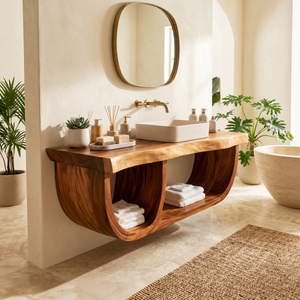 Luxury Wood Vanity Unit For Master Suite