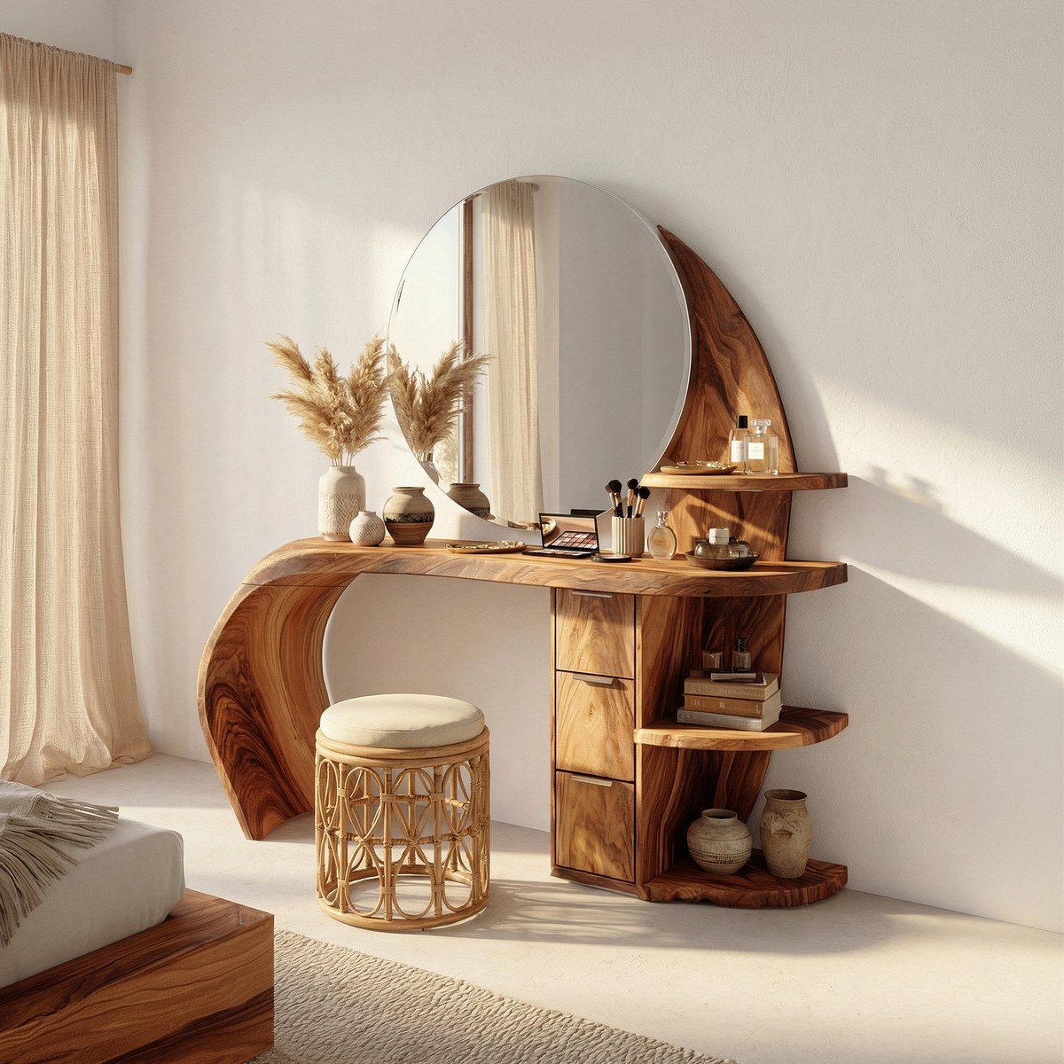 Classic Dressing Table Makeup Area Personal Space Dressing Area – ET ...