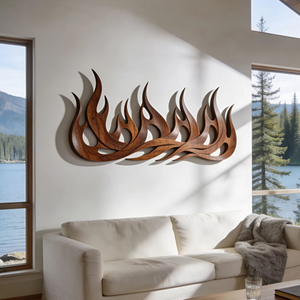 Scandinavian Organic Wall Decor For Coastal Interior Space