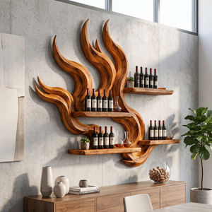 Scandinavian Wine Glass Holder For Home Bar