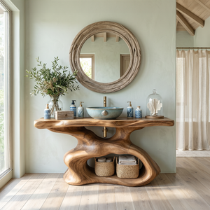 Farmhouse Vanity For Traditional Bathroom Furniture