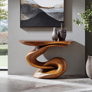 Handcrafted Accent Table Furniture Decor