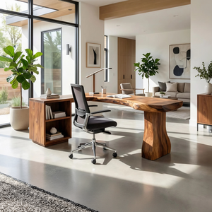 Minimalist Corner Desk For Calm Small Space Living