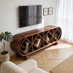 Contemporary Linear TV Console For Modern Living Space