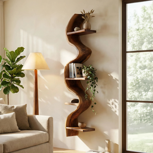 Contemporary Wall Mounted Shelf For Kitchen Organizer