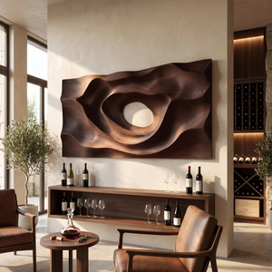 Mid Century Artistic Wall Decor Panel For Living Room
