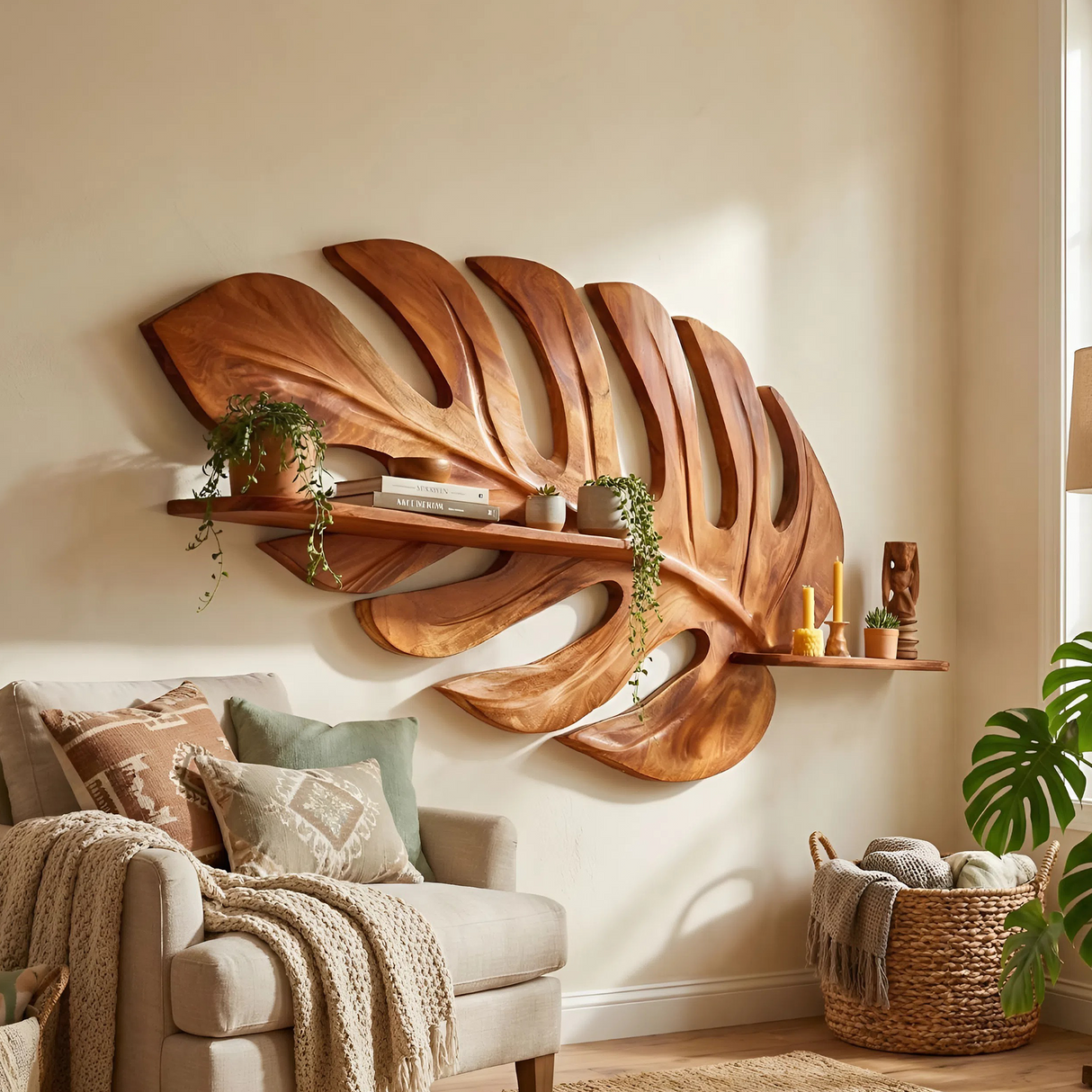 Modern Display Shelf For Home Wall Decor