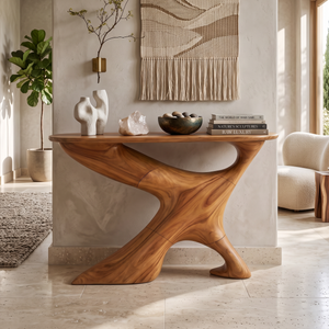 Handcrafted Foyer Table Furniture Decor