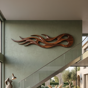 Modern Abstract Figure Wall Art For Reception Area