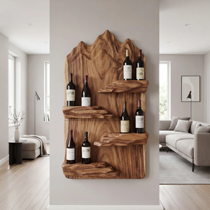 Contemporary Landscape Bottle Holder For Modern Interior