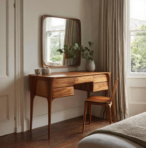Handmade Vanity Desk With Drawers For Bedroom