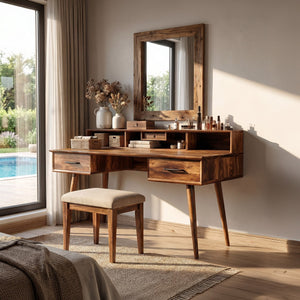 Elegant Vanity Table Bedroom Dressing Area Personal Beauty Space