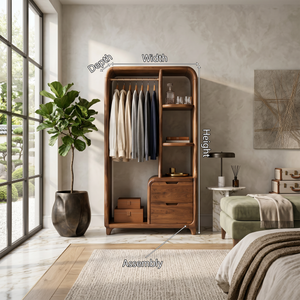 Mid Century Artistic Storage Cabinet For Bedroom Interior Lounge