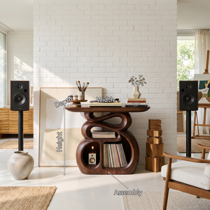 Contemporary Audio Stand For Entertainment Lounge Interior