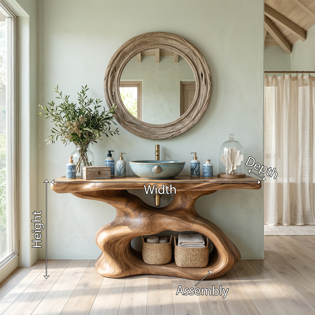 Farmhouse Vanity For Traditional Bathroom Furniture