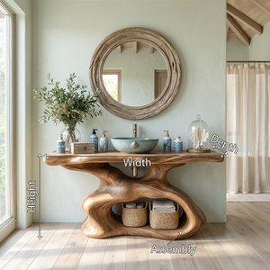 Farmhouse Vanity For Traditional Bathroom Furniture
